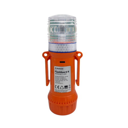 Flara sygnalizacyjna LED FlashGuard RB Mactronic dioda czerwona/niebieska, bateryjna (4 x AA) pudełko
