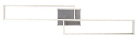 Lampa sufitowa Rabalux Benedick 71015 srebrny/ szczotkowane aluminium