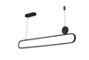 Lampa wisząca NICODEMO PENDANT CCT DIMM BK + REMOTE CONTROL Azzardo AZ5450 czarny