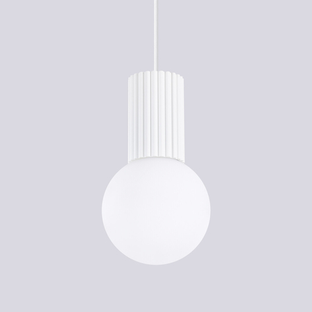 Sollux Lighting Lampa wisząca HALO 1 biała SL.1709