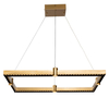 Ledowa Lampa wisząca Diamante No.1 P1 67cm złota