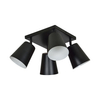 Lampa wisząca PRISM 4 BLACK / WHITE Emibig 385/4 biały/czarny