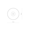 Lampa sufitowa Nowodvorski 8736 CL Ios LED 20W, 4000K, 36°