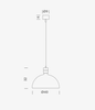 Lampa wisząca Nemo ALBEHW53 Am4c
