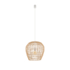 Lampa wisząca Nowodvorski HAITI S 11163 Naturalne drewno Biały