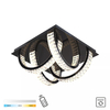 Lampa sufitowa Zuma Line MX3274-4-3BCT TULA LAMPA SUFITOWA CZARNA/BLACK