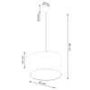 Sollux Lighting Lampa wisząca NOVA 40 czarna SL.1406