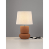 Lampa stołowa Luces Exclusivas VILESTO LE45289 brązowy i odcienie brązu, beżowy