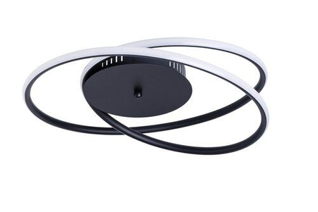 Lampa sufitowa Rabalux Meridia 3256 czarny matowy