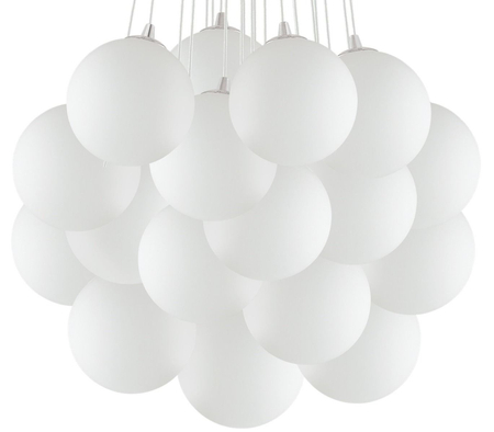 Lampa wisząca Ideal Lux 140230 Mapa Bianco SP22 