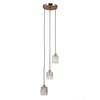 Lampa wisząca Italux Torno PND-40813-3R-HBR Złoty