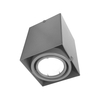 Milagro LAMPA SUFITOWA BLOCCO SZARY 1x7W GU10 LED ML835 Szary