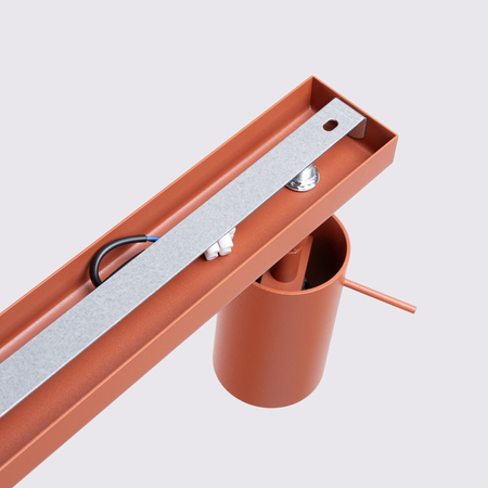 Sollux Lighting Plafon RING 4L ochra czerwona SL.1510