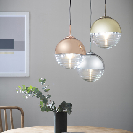 Endon Lighting Lampa wisząca 68956 miedziany