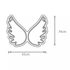 Kinkiet Zuma Line FM-WN95 NEON WINGS LED