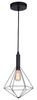 Lampa wisząca DIAMOND 1 BLACK Azzardo AZ2139 czarny