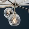 Lampa wisząca Endon Lighting Allegra 104051 nikiel