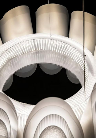 Lampa wisząca Slamp FIORDLYS - WHITE ROUND FRDSM00WHT01T00ROUEU biały