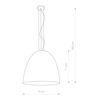 Lampa wisząca Nowodvorski 9026 Egg XL