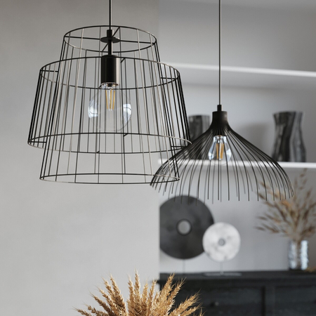 Sollux Lighting Lampa wisząca GATE czarny SL.0663