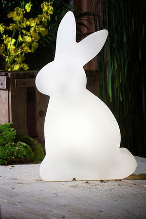 Królik LED Lampa zewnętrzna ogrodowa 2700K Biała ciepła 50cm 32478W biały