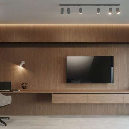 Sollux Lighting Plafon RING 4 szary SL.0452