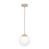 Lampa wisząca Kaja SAVIA K-5790 biały, beż, złoty