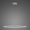 Lampa wisząca Ledowe Okręgi No.1 100cm 3k srebrna Dali
