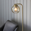 Endon Lighting Lampa podłogowa 98271 mosiądz
