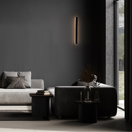 Light Prestige Kinkiet Bodo 40 cm czarny IP54 LED CCT LP-789/1W 40 BK