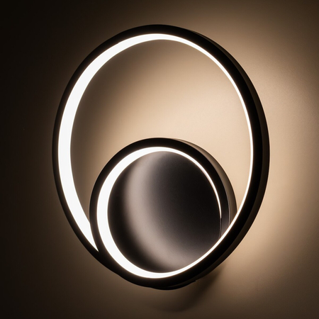 Milagro Kinkiet LUCERO BLACK 13W LED ML1049 CZARNY