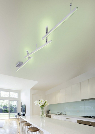 Lampa sufitowa Trio 651210507 srebrny
