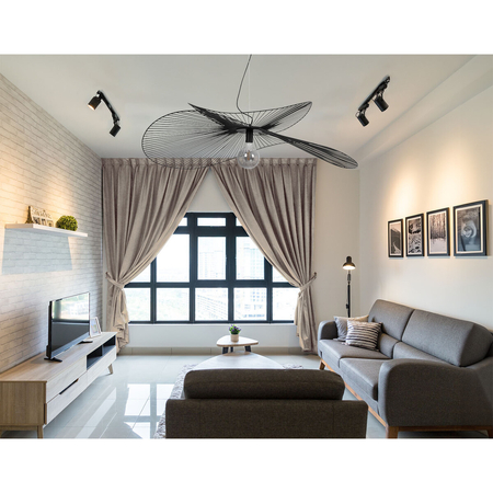 Lampa wisząca Kaja KAPELUSZ KP-28 czarny