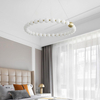 Lampa wisząca Abigali Lampa wisząca Abigali Pontti Big2 56W złoty/mleczne kule