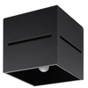 Sollux Lighting Plafon LOBO czarny SL.0207