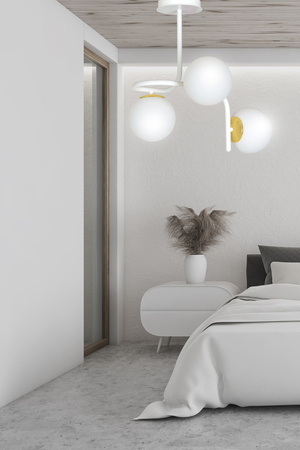 Lampa sufitowa RAGNAR 3 WHITE GOLD Emibig 1033/3 biały/złoty