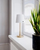 Lampa stołowa By Rydens Lumi H48,5 cm E27 złoty/biały