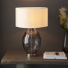 Lampa stołowa Endon Lighting Elin Dimple 99581 nikiel