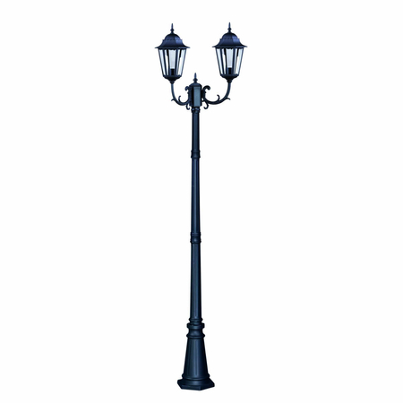 Lampa zewnętrzna LOZANA Kaja K-7006A2/2 CZARNY 
