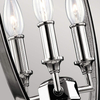 Lampa wisząca Elstead Lighting Corinne szary FE-CORINNE-3P-M