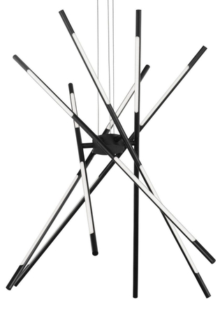 Lampa wisząca Luces Exclusivas BELL LE41350 czarny