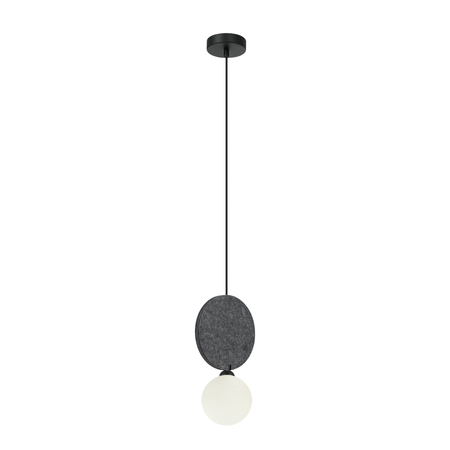 Lampa wisząca Italux PND-59779-1M-GR Czarny, Szary
