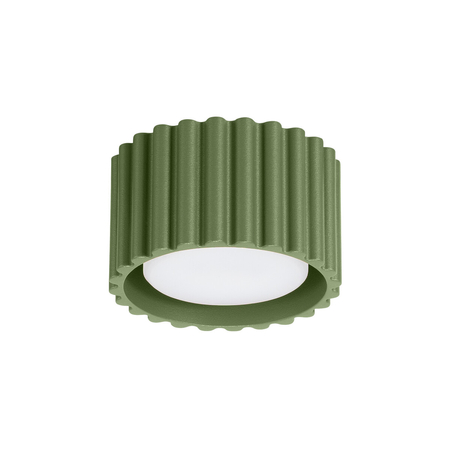 Sollux Lighting Plafon AURA 1 zielony oliwkowy Gx53 SL.1797