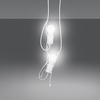 Lampa wisząca BOBI 2 WHITE Emibig 538/2 biały