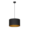 Lampa wisząca ROTO 1 BL BLACK/GOLD Emibig 184/1 czarny/złoty