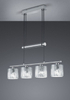 Lampa wisząca Trio 305400489 srebrny