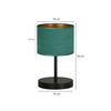 Lampa stołowa HILDE LN1 BL GREEN Emibig 1051/LN1 zielony