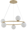 Sigma 33381 GAMA KOŁO 5 złoty beż lampa wisząca