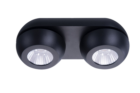 Lampa sufitowa OJOS 2 BK Azzardo AZ4199 czarny