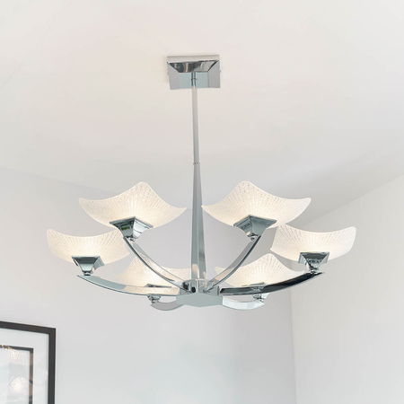 Lampa sufitowa Endon Lighting Ayres AYRES-6CH chrom